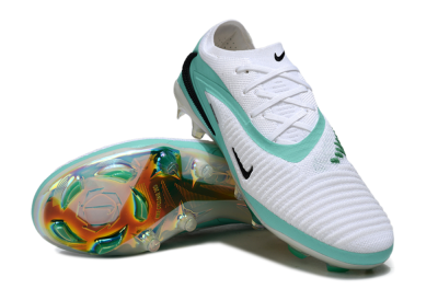 Nike Phantom 6 Low Elite FG Football Boots - White/Jade/Black