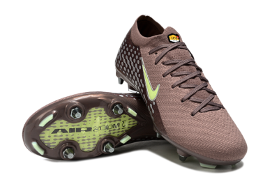Nike Air Zoom Mercurial Vapor 16 Elite SG Football Boots - Brown/Yellow/White