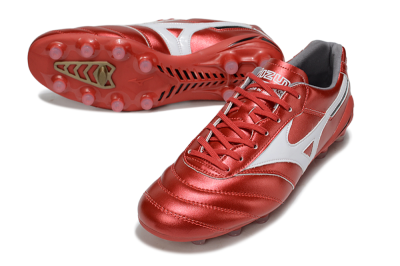 Mizuno Morelia 2 FG Football Boots - Red/White
