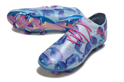 Puma Future 8 Ultimate FG Football Boots - Blue/Pink/Black