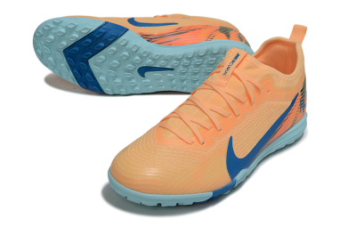 Nike Air Zoom Mercurial Vapor 16 Pro TF Football Shoes - Orange/Blue/Jade