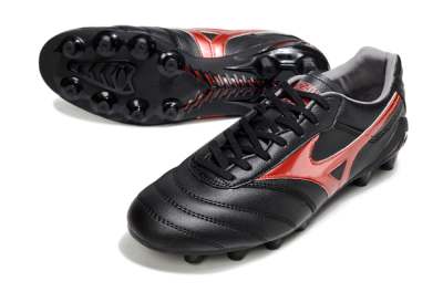 Mizuno Morelia 2 FG Football Boots - Black/Red