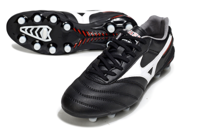 Mizuno Morelia 2 FG Football Boots - Black/White/Red