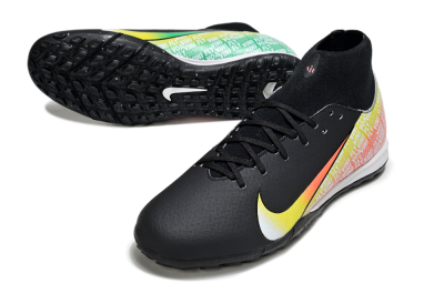 Nike Air Zoom Mercurial Superfly 10 Academy TF Football Shoes - Black/Yellow/Red