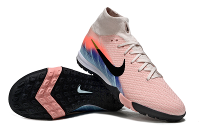 Nike Air Zoom Mercurial Superfly 10 Elite TF Football Shoes - Pink/Coral Breeze/Faded Blue
