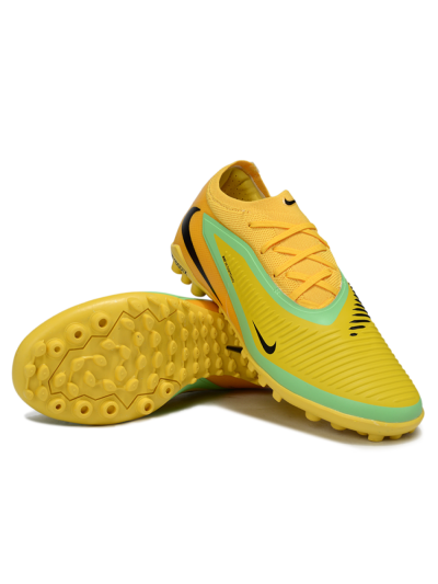 Nike Phantom 6 Low Elite TF Football Shoes - Yellow/Vibrant Citrus/Soft Mint