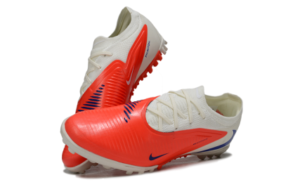 Nike Phantom 6 Low Elite TF Football Shoes - Red/Bright Red/Snow White