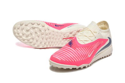 Nike Phantom 6 Low Elite TF Football Shoes - Pink/Soft Cream/Fierce Pink