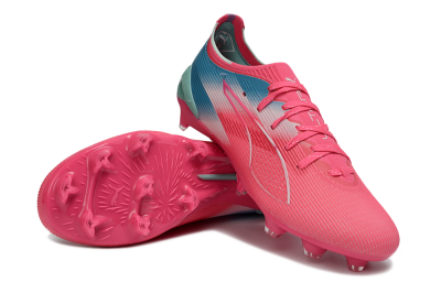 Puma Ultra Ultimate FG Football Boots - Pink/Aqua Splash/Coral Burst