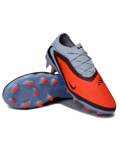 Nike Phantom 6 Low Elite FG Football Boots - Orange/Blue Skies/Crimson Wave