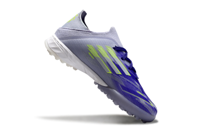 Adidas F50 Elite TF Football Shoes - Purple/Electric Green/Soft Gray