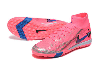 Nike Air Zoom Mercurial Superfly 10 Elite TF Football Shoes - Pink/Electric Pink/Blue Blast