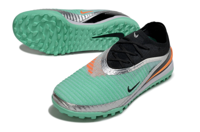Nike Phantom 6 Low Elite TF Football Shoes - Green/Mint Green/Black Orange
