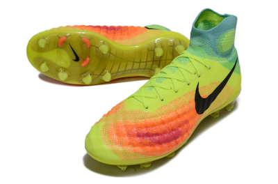 Nike Magista Orden 2 FG Football Boots - Yellow/Electric Lime/Fusion Coral