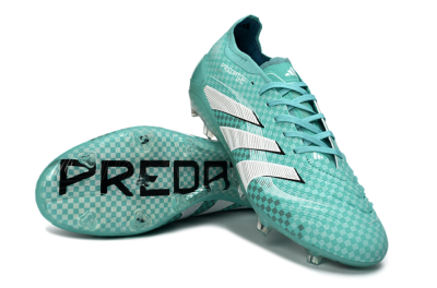 Adidas Predator 25 Elite FG Football Boots - Aqua/Mint Green/White