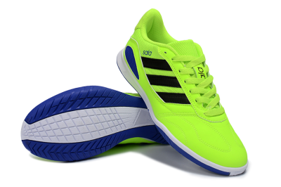 Adidas Top Sala IC Football Shoes - Green/Bright Green/Deep Blue