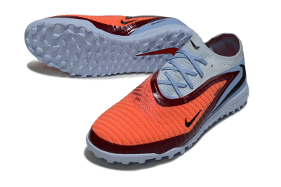 Nike Phantom 6 Low Elite TF Football Shoes - Orange/Scarlet Red/Cool Grey