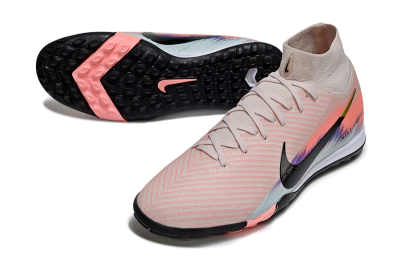 Nike Air Zoom Mercurial Superfly 10 Elite TF Football Shoes - Pink/Coral Dawn/Black Shadow