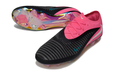 Nike Phantom 6 Low Elite FG Football Boots - Black/Hot Pink/Teal