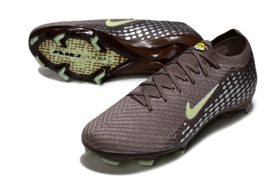 Nike Air Zoom Mercurial Vapor 16 Elite FG Football Boots - Brown/Yellow/Silver
