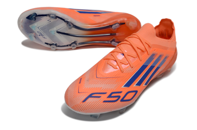 Adidas F50 Elite FG Football Boots - Orange/Electric Orange/Navy Blue