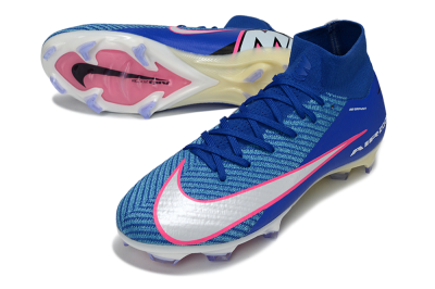 Nike Air Zoom Mercurial Superfly 10 Elite FG Football Boots - Blue/Electric Blue/Neon Pink