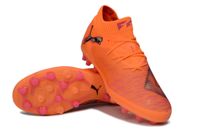 Puma Future 8 Ultimate MG Football Boots - Orange/Neon Orange/Pink Blast