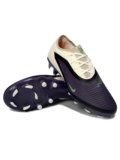 Nike Phantom 6 Elite Low FG Football Boots - Purple/Ivory/Black