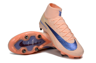 Nike Air Zoom Mercurial Superfly 10 Elite SG Football Boots - Peach/Coral Blast/Deep Blue