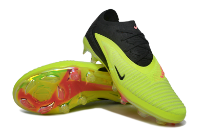 Nike Phantom 6 Low Elite FG Football Boots - Yellow/Electric Green/Black
