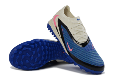Nike Phantom 6 Elite Low TF Football Shoes - Blue/Electric Blue/Soft Pink