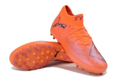 Puma Future 8 Ultimate MG Football Boots - Orange/Vibrant Coral/Hot Pink