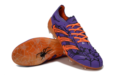 UFL x Adidas Predator 25 Elite FG Football Boots - Purple/Bright Orange/Spider Black