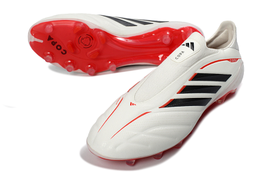 Adidas Copa Pure 4 FG Football Boots - White/Crimson/Black