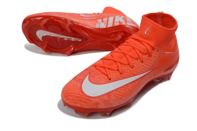 Nike Air Zoom Mercurial Superfly 10 Elite FG Football Boots - Red/Vibrant Ember/Fiery Blaze