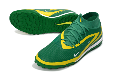 Nike Phantom 6 Elite High TF Football Shoes - Green/Lemon Yellow/Electric Green