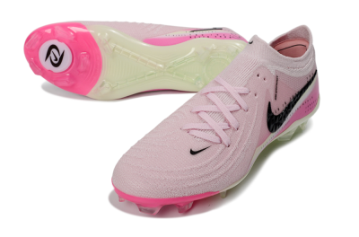 Nike Phantom GX 2 Elite FG Football Boots - Pink/Flamingo Pink/Neon Green