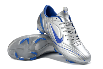 Nike Mercurial Vapor R9 FG Football Boots - Silver/Bright Blue/Steel Blue