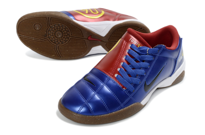 Nike Total 90 III IC Football Shoes - Blue/Rust/Golden