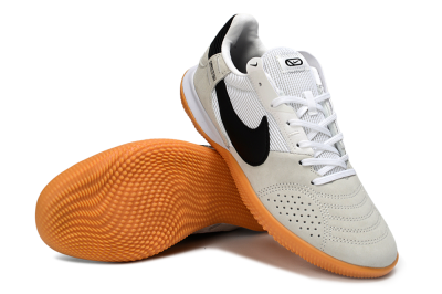 Nike Street Gato IC Football Shoes - White/Black/Orange