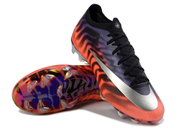 Nike Air Zoom Mercurial Vapor 16 Elite FG Football Boots - Orange/Fiery Sunset/Abyssal Blue