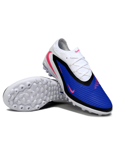 Nike Phantom 6 Elite Low TF Football Shoes - Blue/Bright Pink/Black