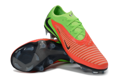 Nike Phantom 6 Elite Low FG Football Boots - Orange/Vibrant Green/Jet Black