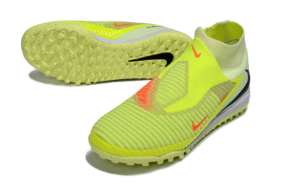 Nike Phantom 6 Elite High TF Football Shoes - Yellow/Vibrant Lime/Black