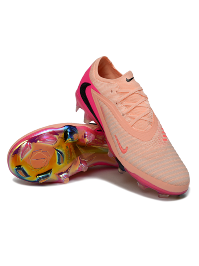 Nike Phantom 6 Elite Low FG Football Boots - Pink/Coral Blush/Electric Magenta
