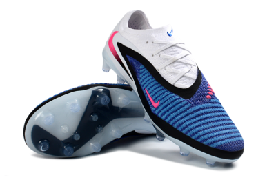 Nike Phantom 6 Elite Low AG Football Boots - Blue/Electric Blue/Neon Pink