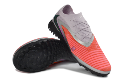 Nike Phantom 6 Elite Low TF Football Shoes - Orange/Vibrant Coral/Soft Lilac