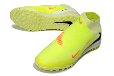 Nike Phantom 6 Elite High TF Football Shoes - Yellow/Electric Neon/Black