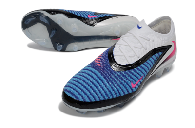 Nike Phantom 6 Elite Low FG Football Boots - Blue/Electric Blue/Fierce Pink