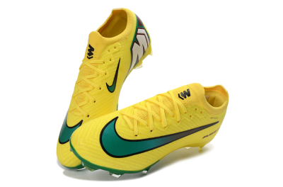 Nike Air Zoom Mercurial Vapor 16 Elite FG Football Boots - Yellow/Electric Green/Steel Blue